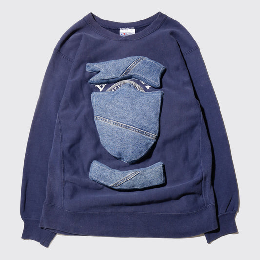 *one-off déformer emblem sweat