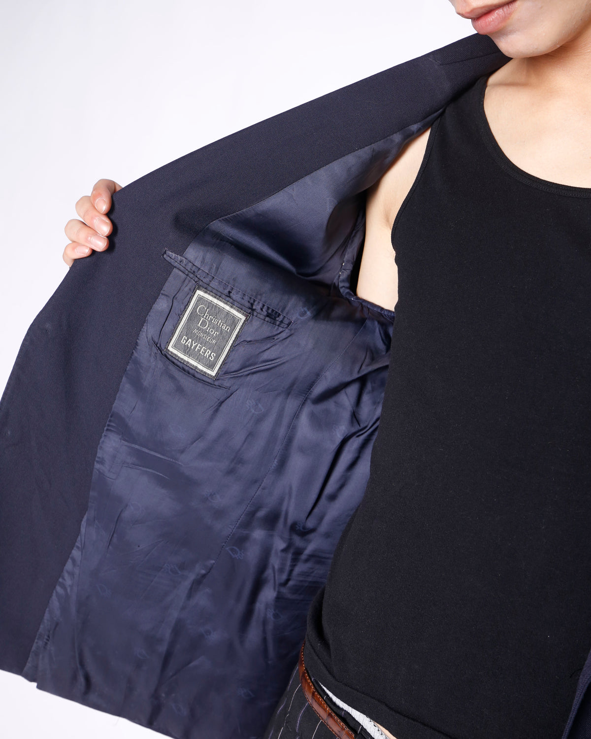 vintage 80's Christian Dior 2b blazer tailored jacket