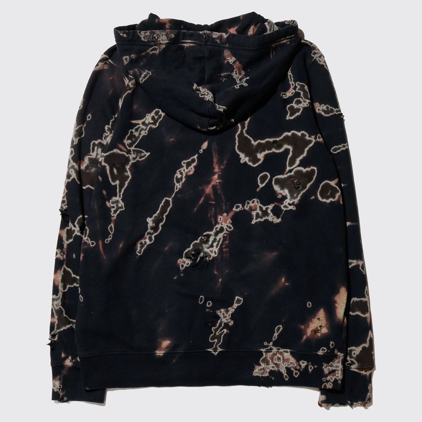 vintage avangarde broken hoodie