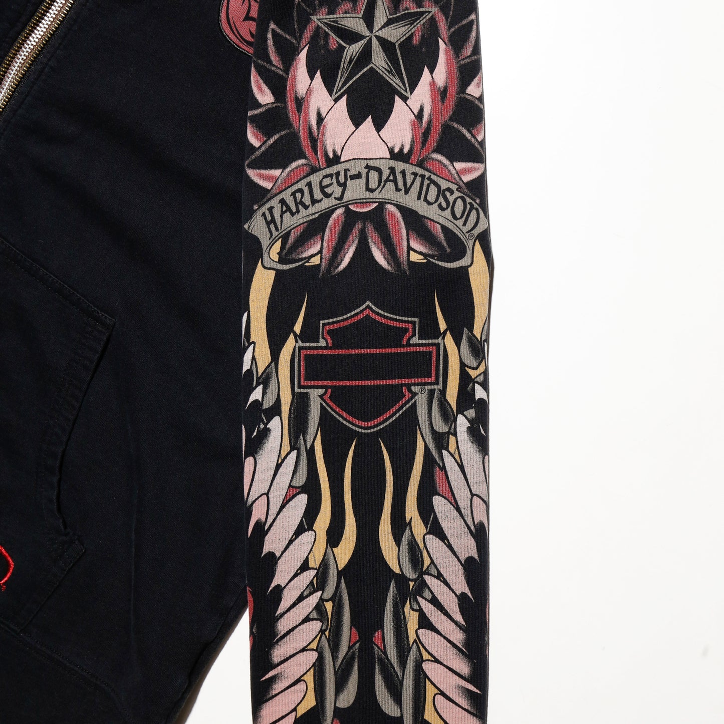 vintage harley davidson tattoo hoodie