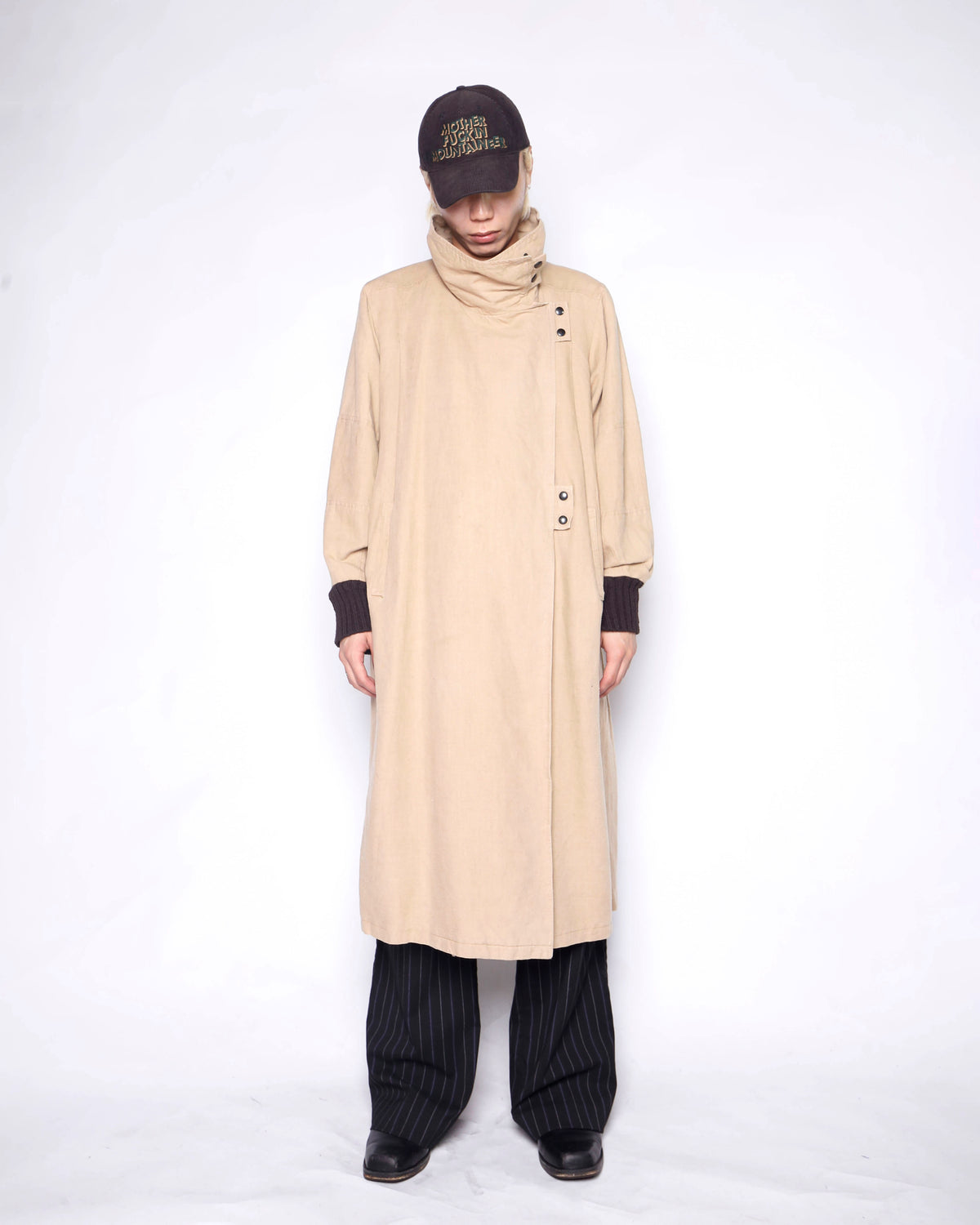vintage tan fabric phantom coat