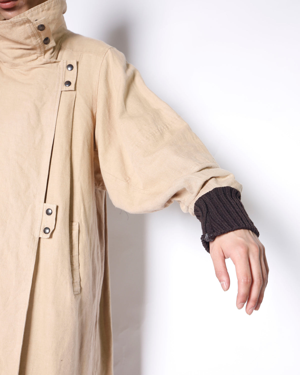 vintage tan fabric phantom coat