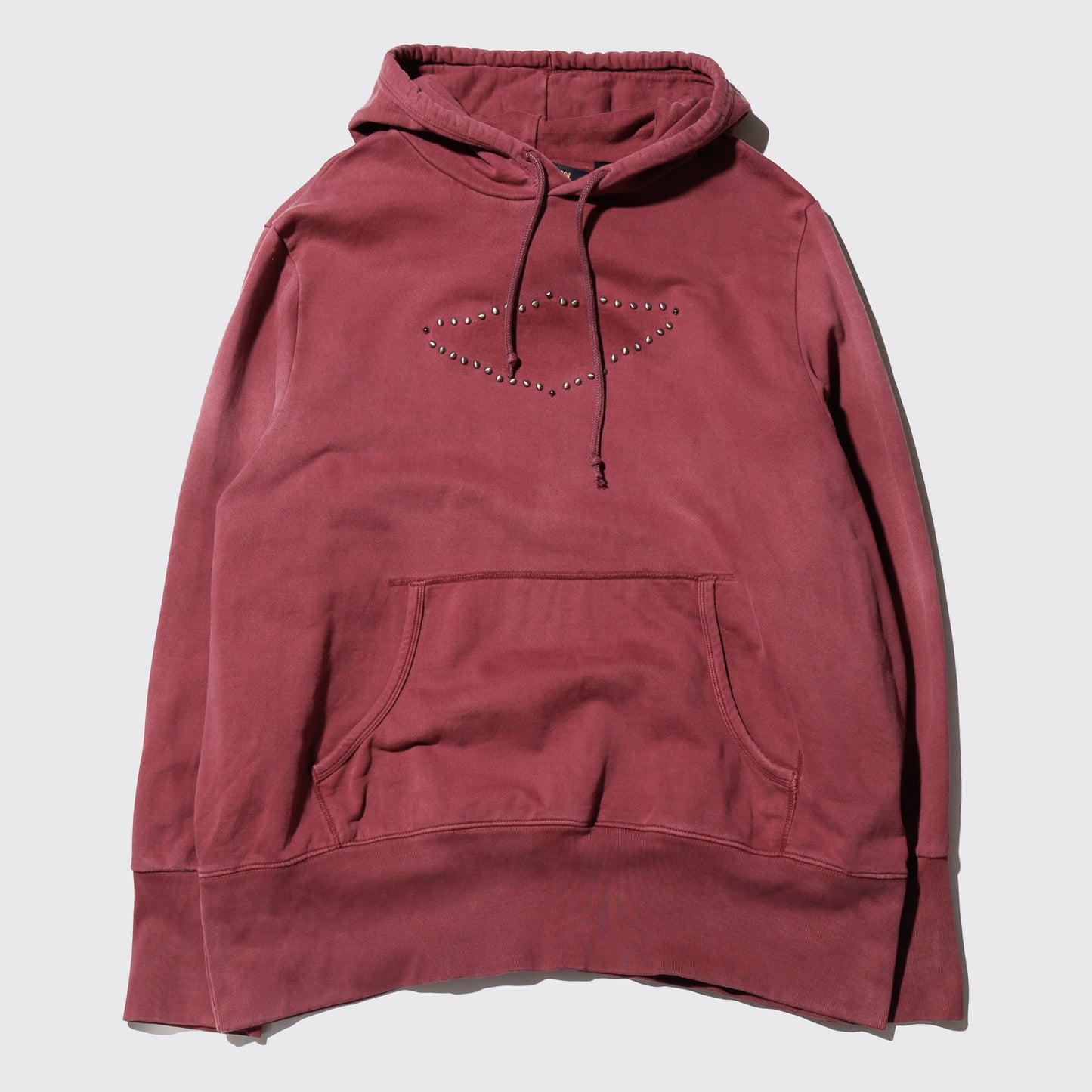 vintage 00's harley-davidson studs hoodie