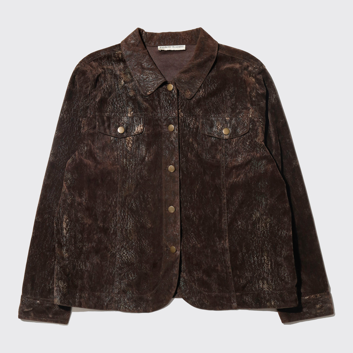 vintage dust python truker jacket