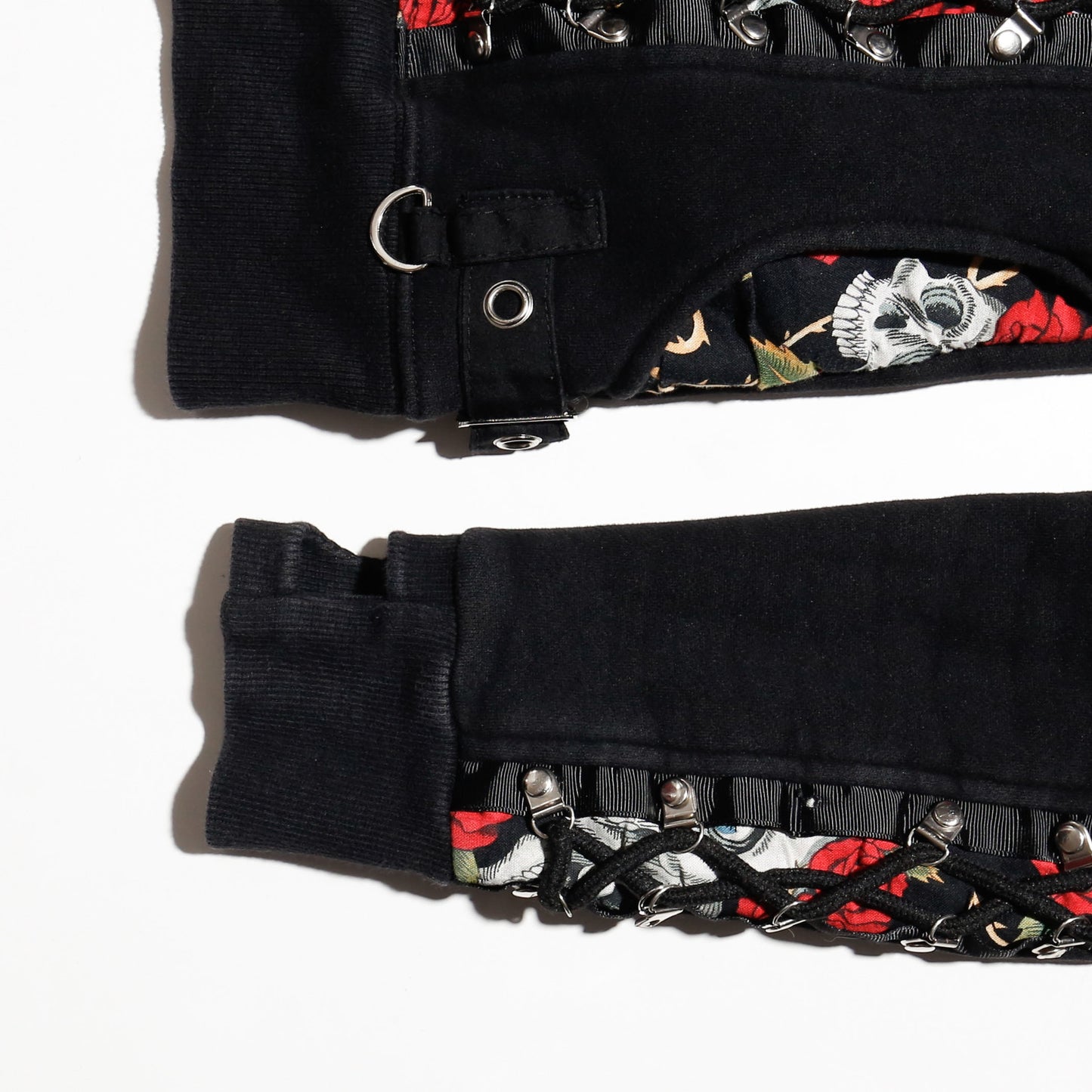 vintage banned pixie skull hoodie