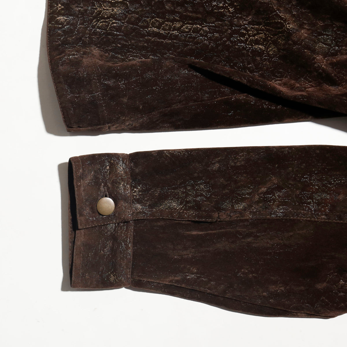 vintage dust python truker jacket