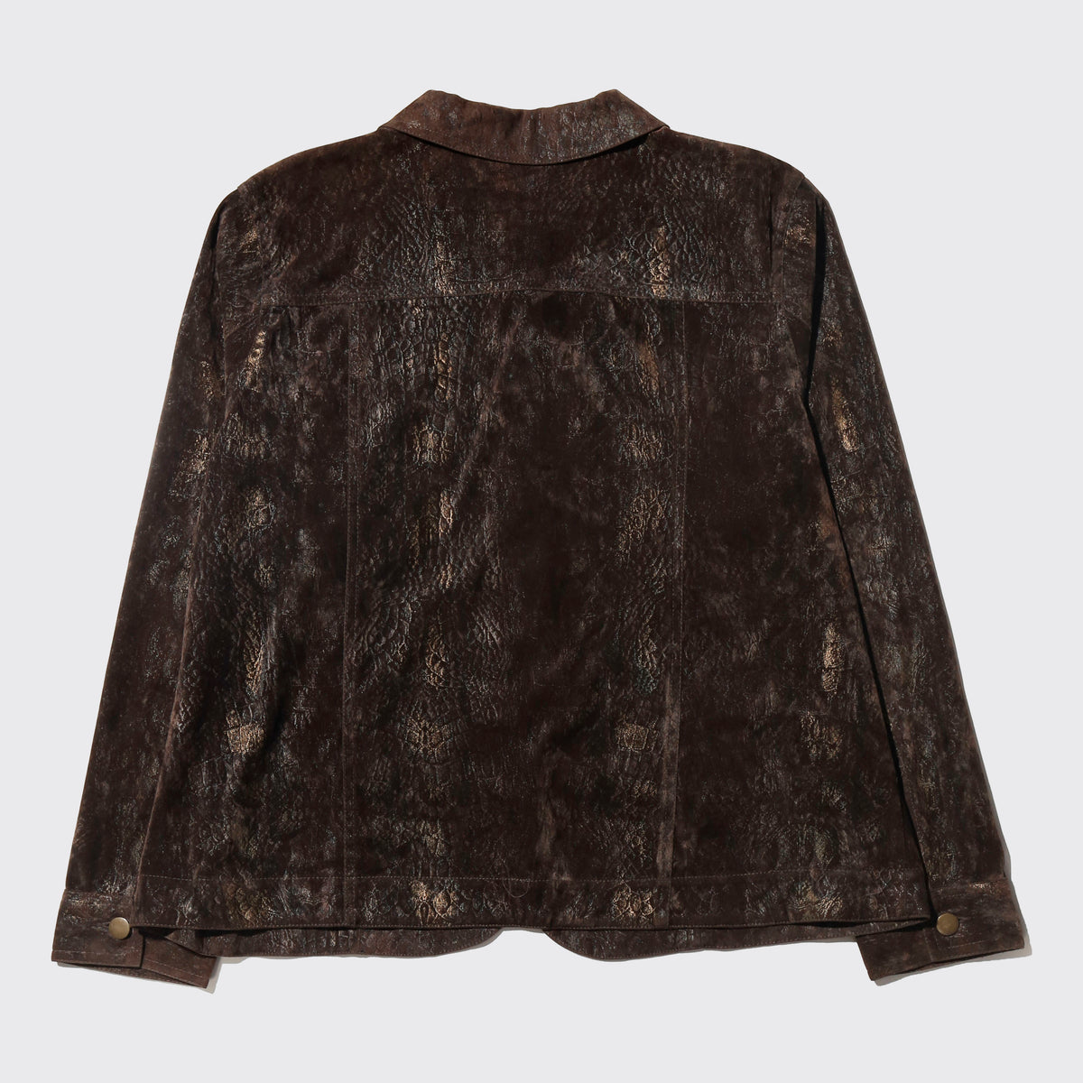 vintage dust python truker jacket