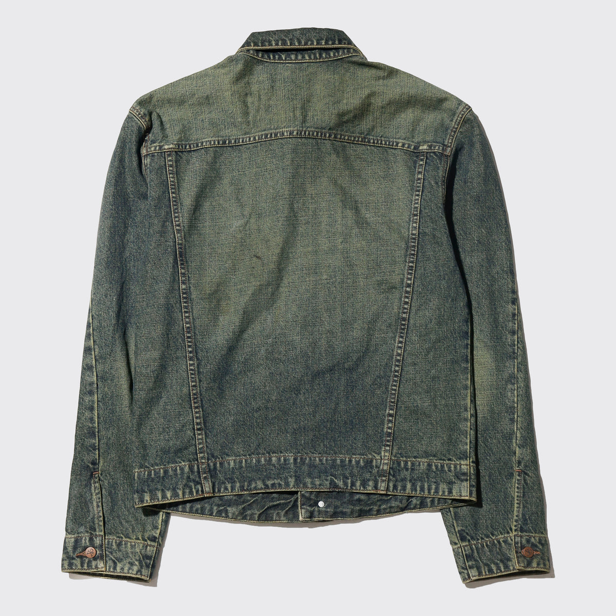 vintage calvin klein chemical trucker jacket