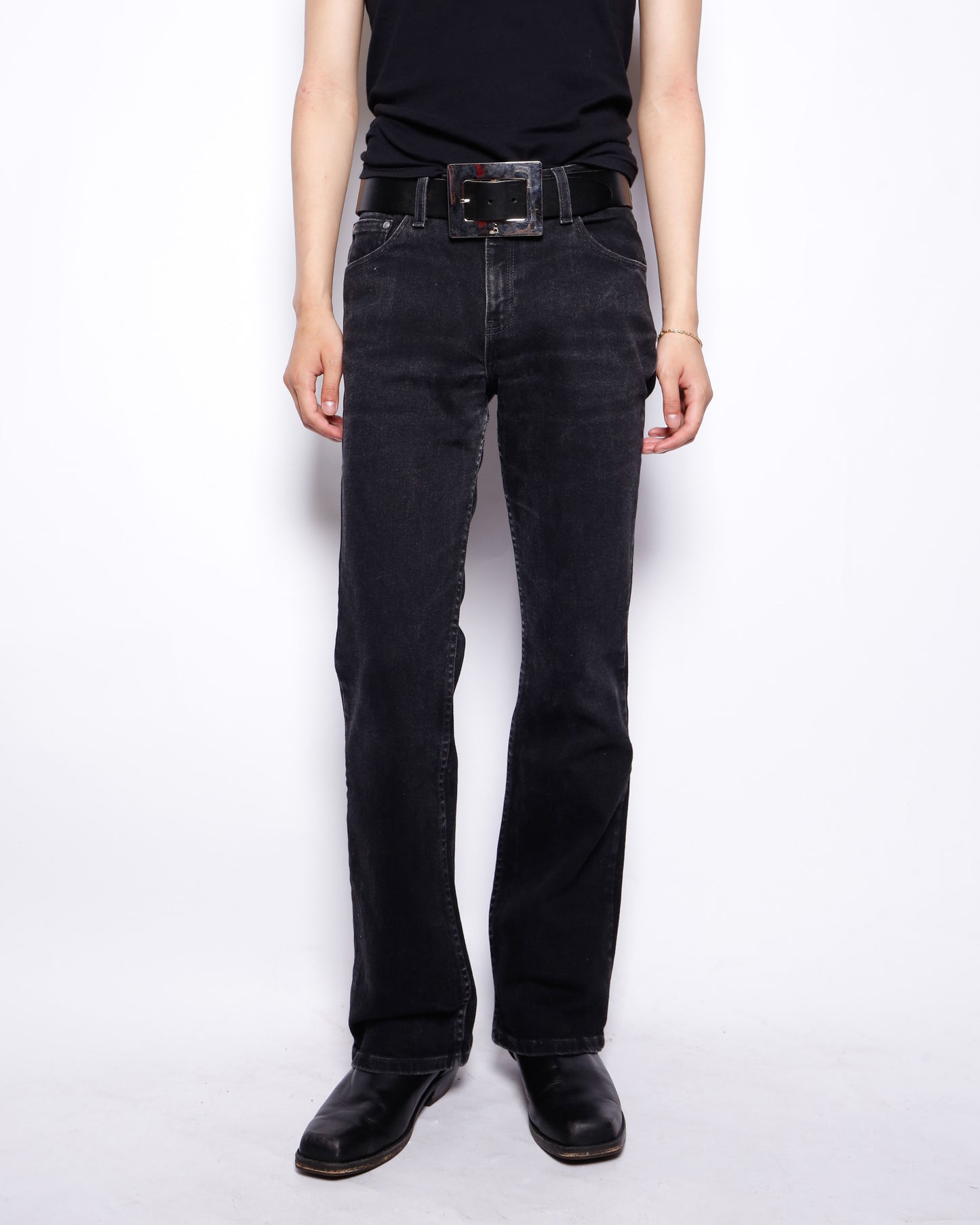 vintage levi's silver tab hipster boot cut jeans
