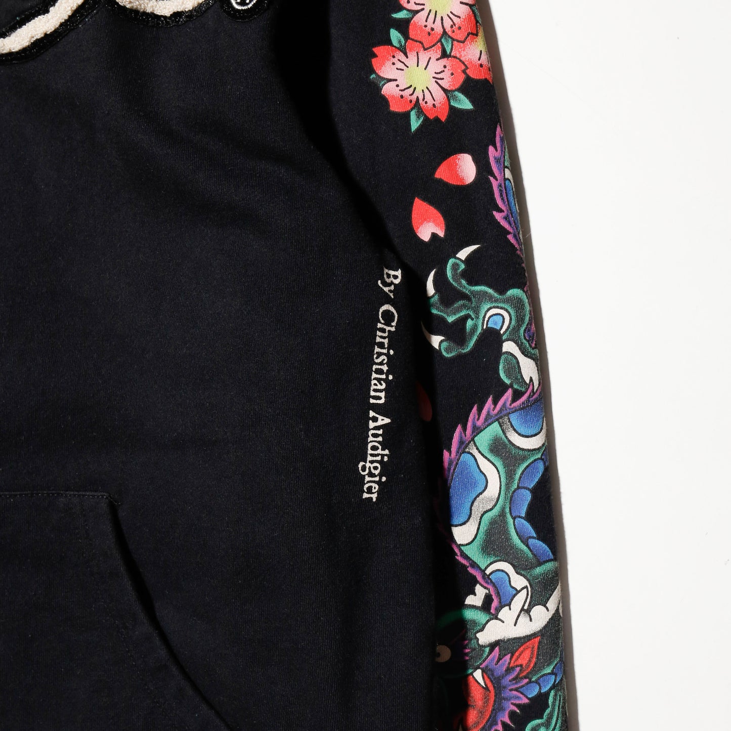 vintage ed hardy tatoo reversible hoodie