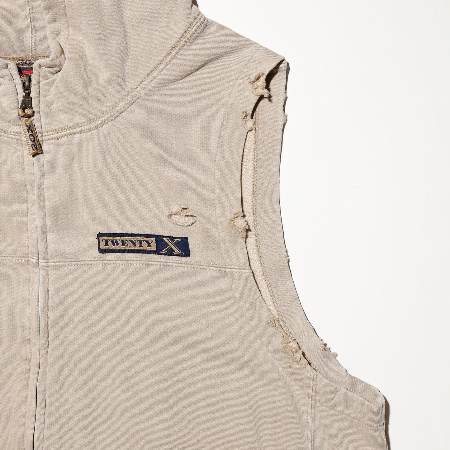 vintage twenty X broken hooded vest