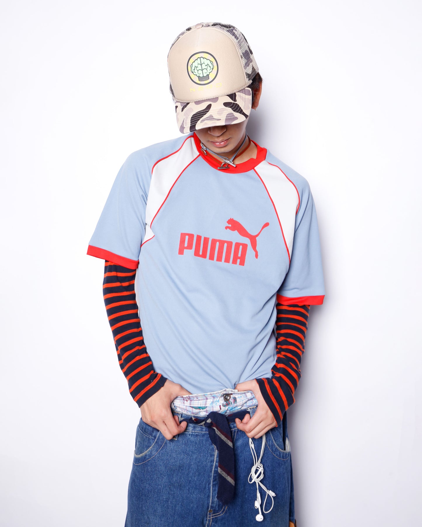 vintage 90's puma game shirt