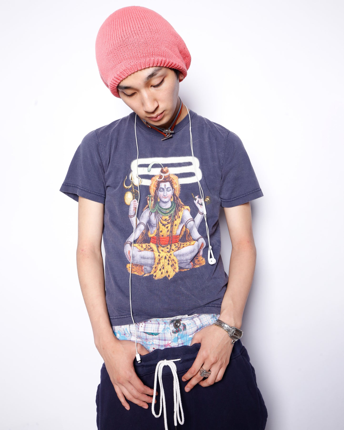 vintage tripundra shiva t-shirt