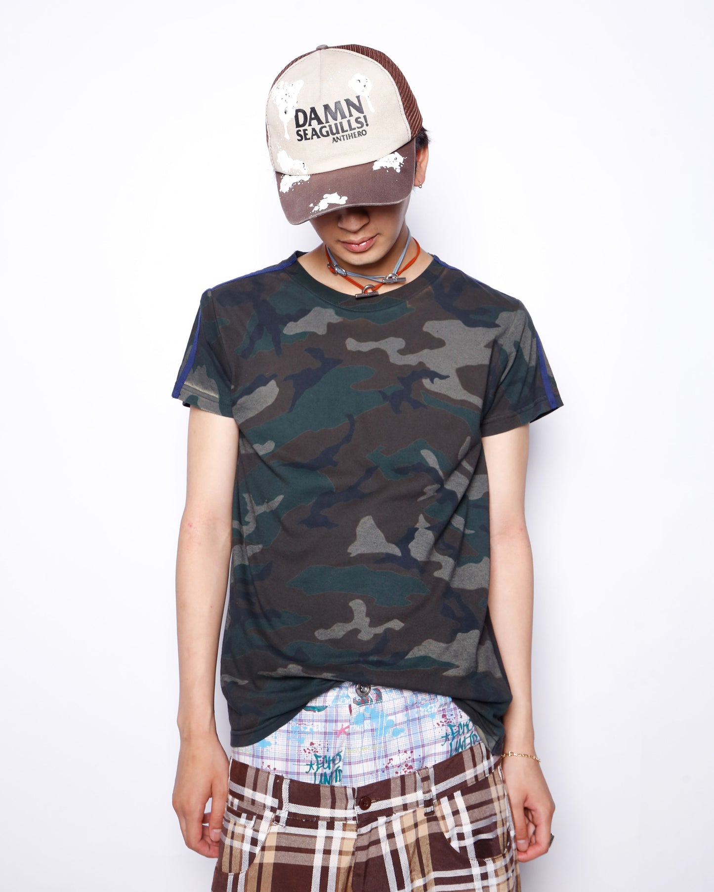 eYe Junya Watanabe Comme des Garçons man camo t-shirt
