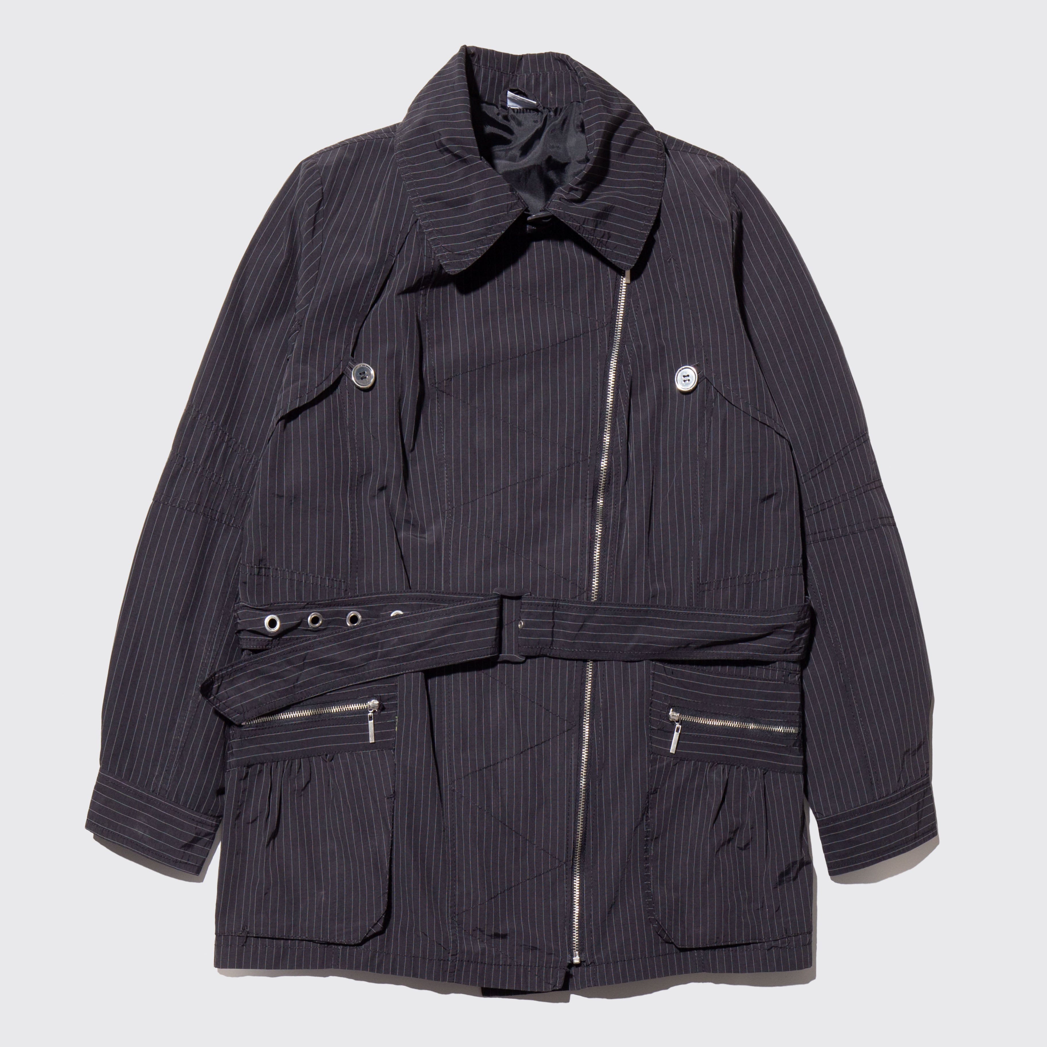 vintage stripe nylon riders jacket – NOILL