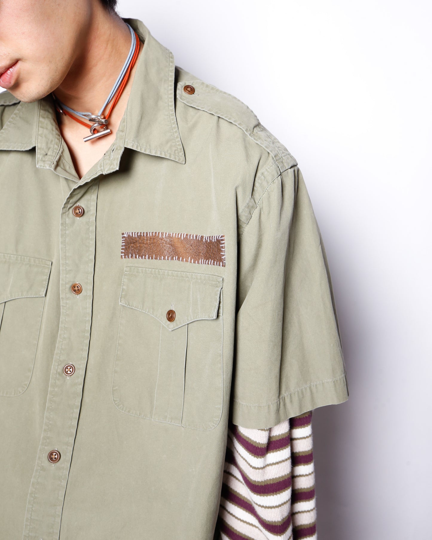 *one-off hybrid boy scout shirt