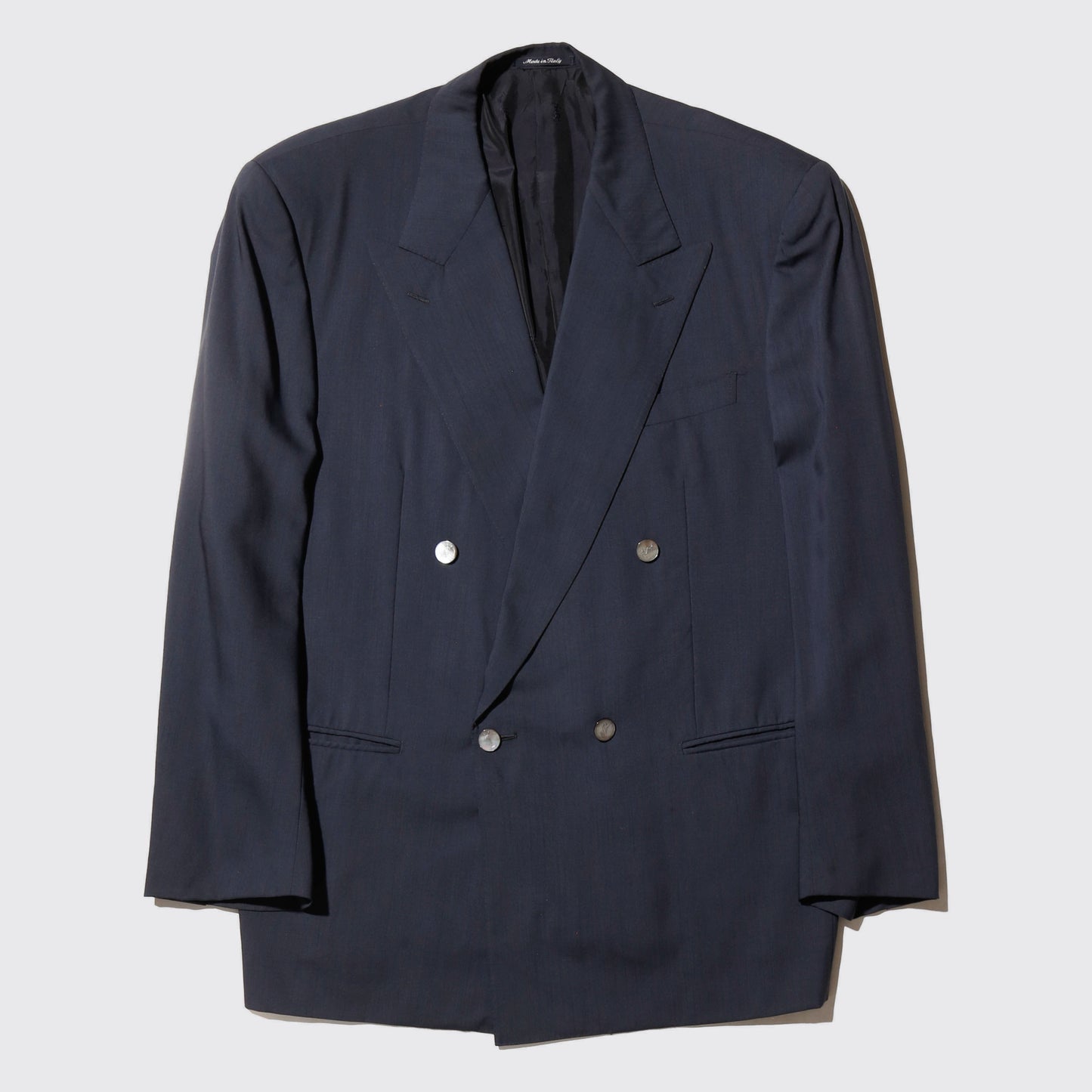 vintage 80's Yves Saint Laurent double breasted tailored jacket