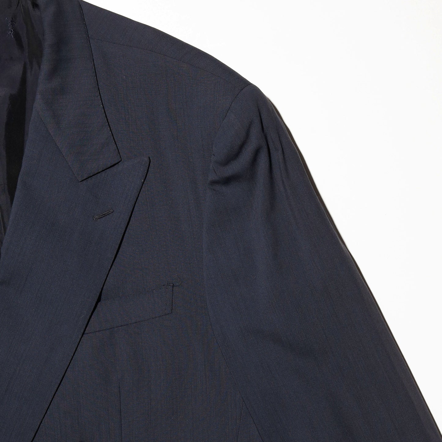 vintage 80's Yves Saint Laurent double breasted tailored jacket