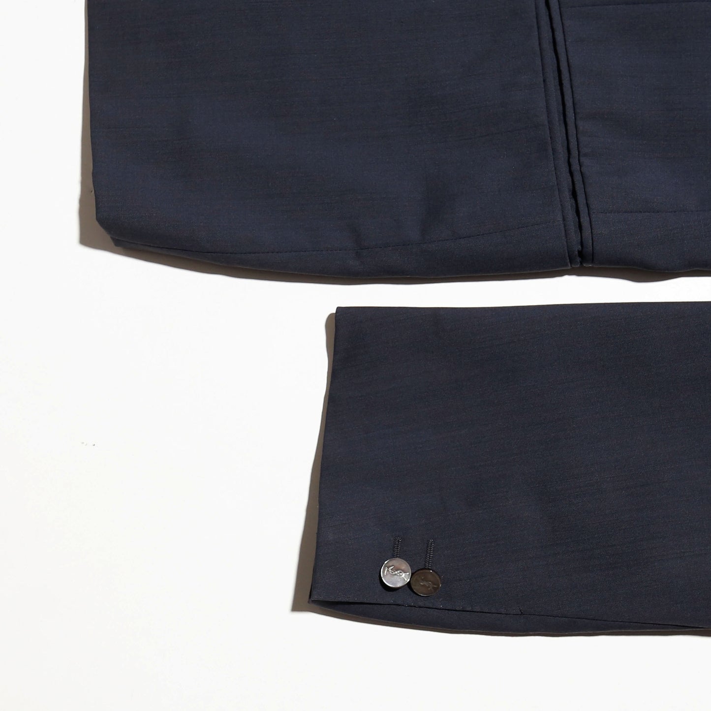 vintage 80's Yves Saint Laurent double breasted tailored jacket