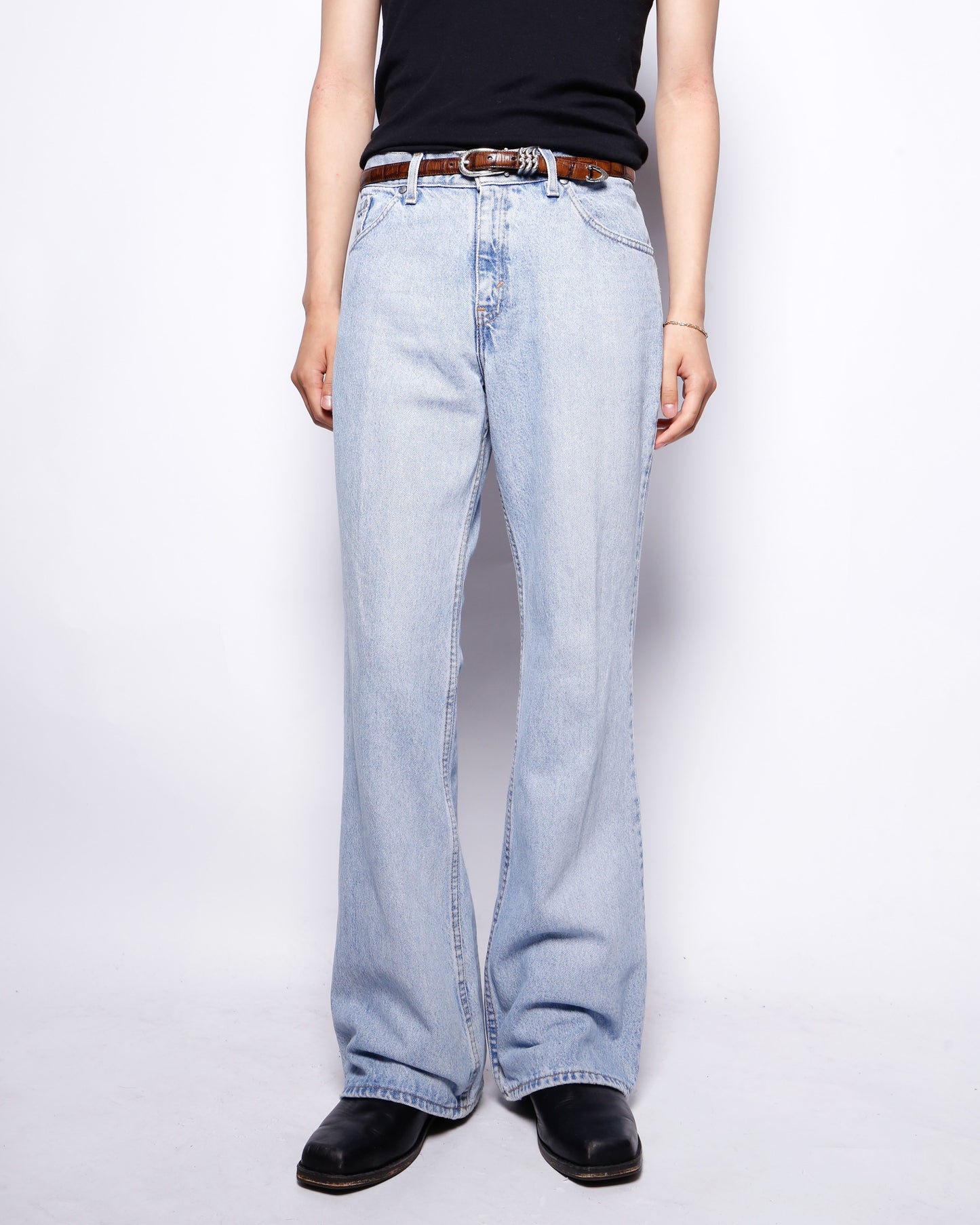 vintage levi's silver tab hipster flare jeans