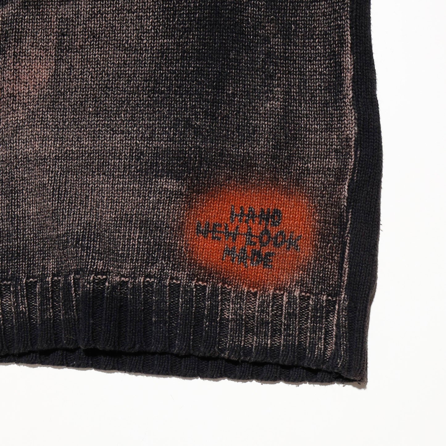 vintage repaired acid sweater