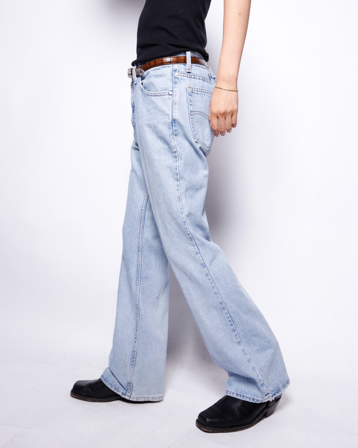 vintage levi's silver tab hipster flare jeans