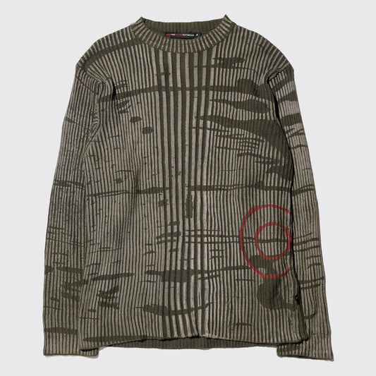 vintage pigment ribbed sweater