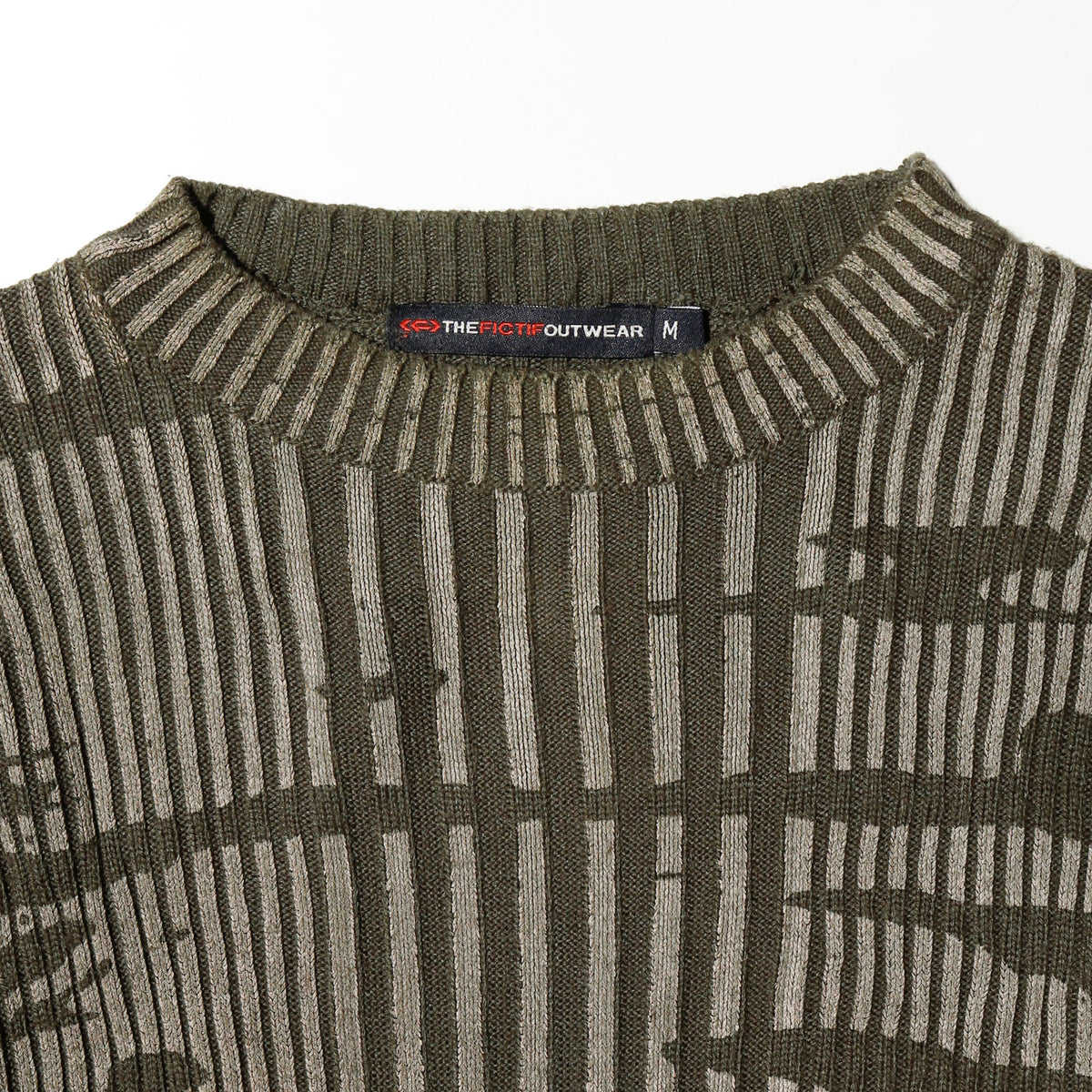 vintage pigment ribbed sweater