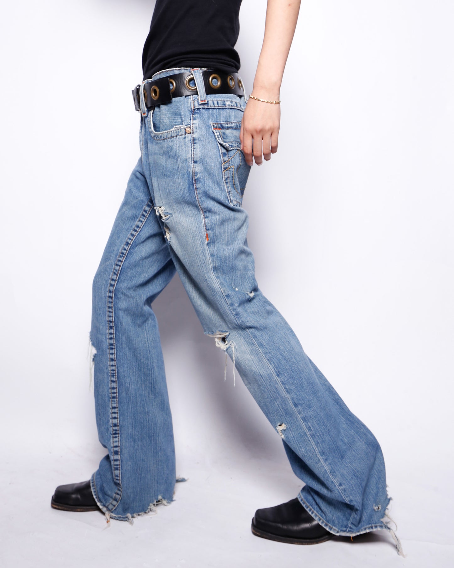 vintage true religion billy crush flare jeans