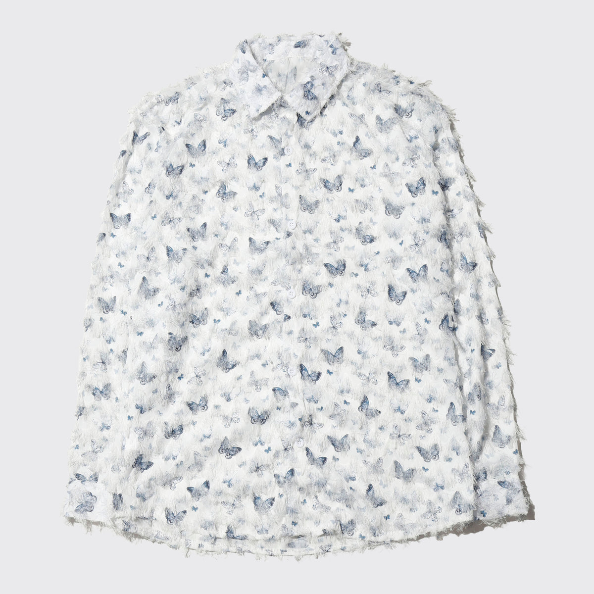 vintage butterfly shaggy shirt
