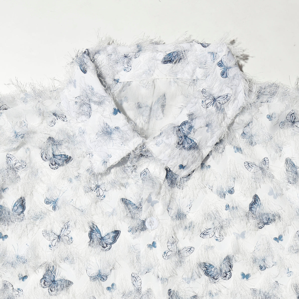 vintage butterfly shaggy shirt