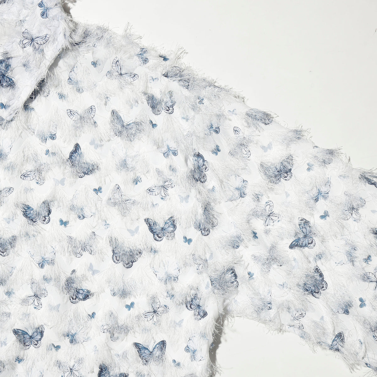 vintage butterfly shaggy shirt