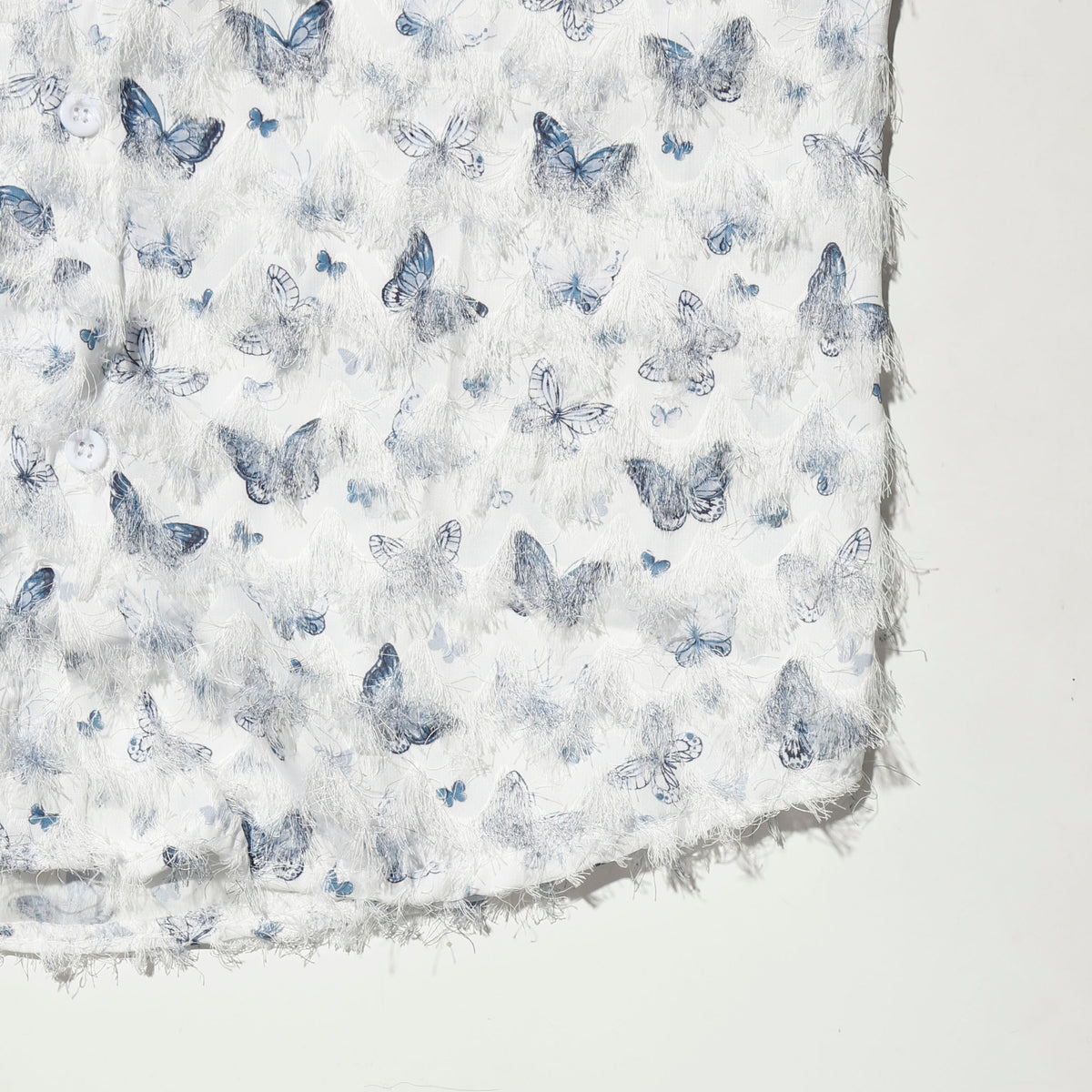 vintage butterfly shaggy shirt