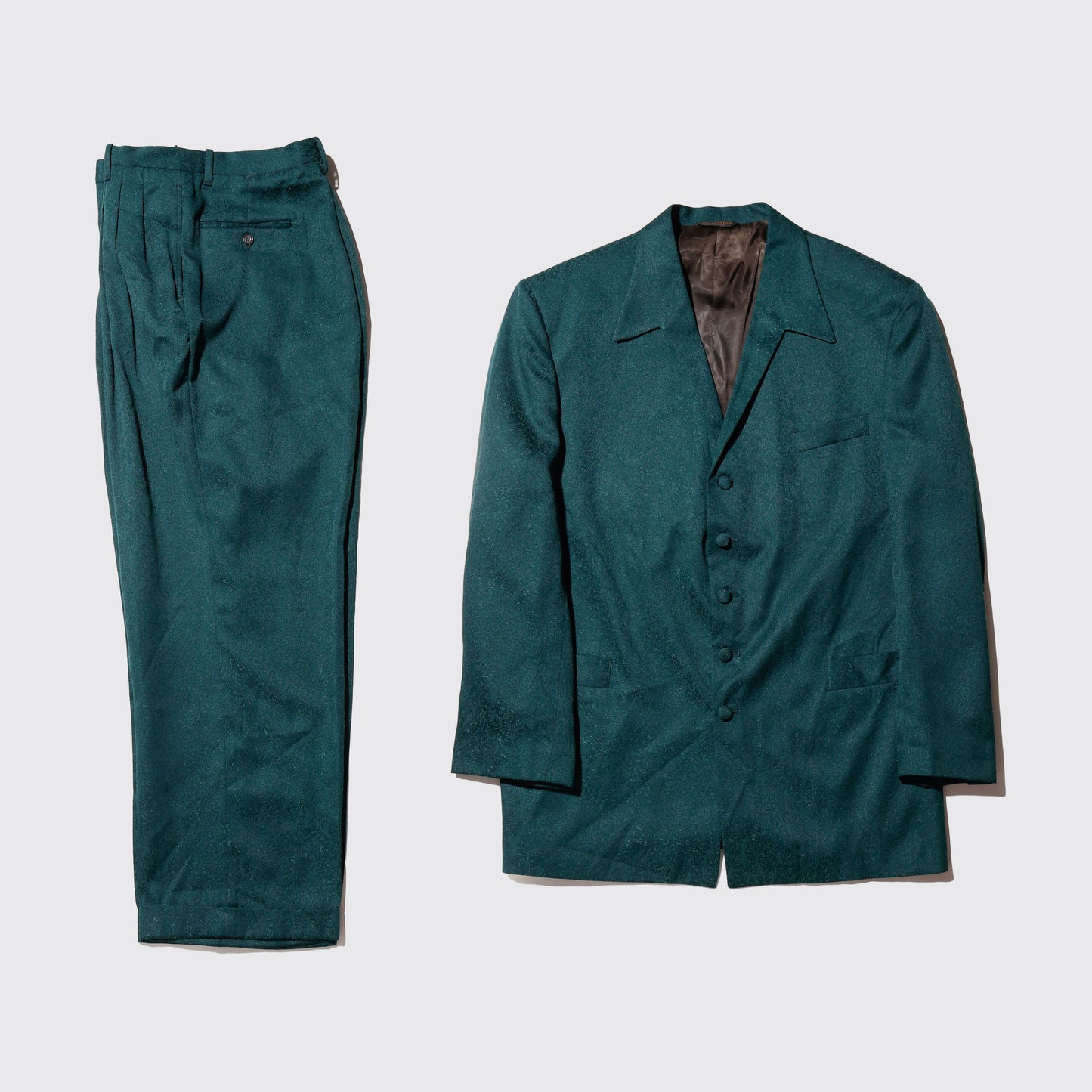 vintage 70's euro jacquard set up