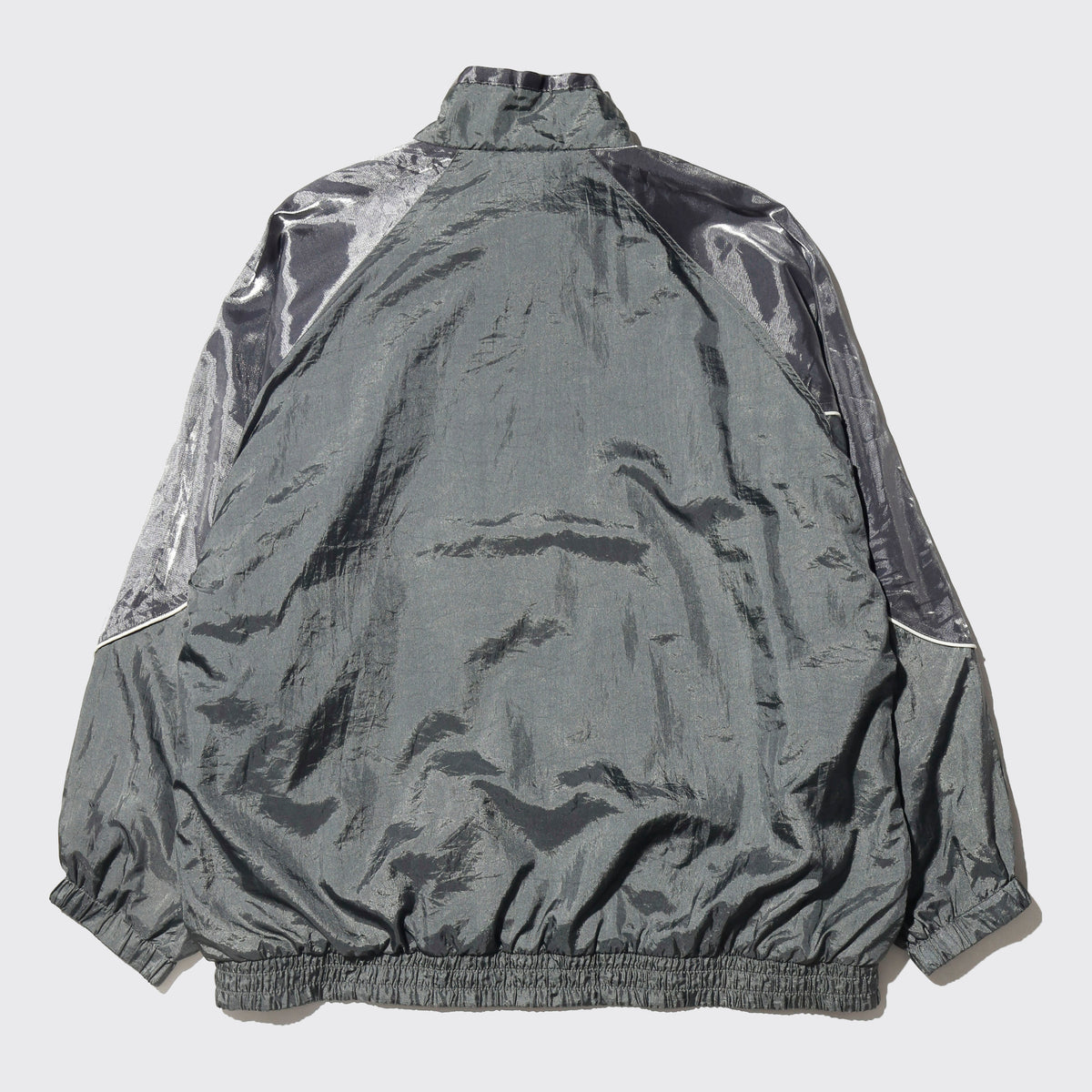 vintage metalic quilting track jacket