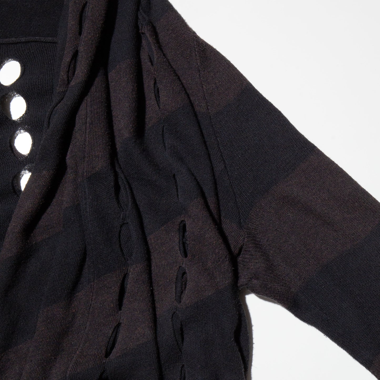 vintage allsaints border asymmetry cardigan