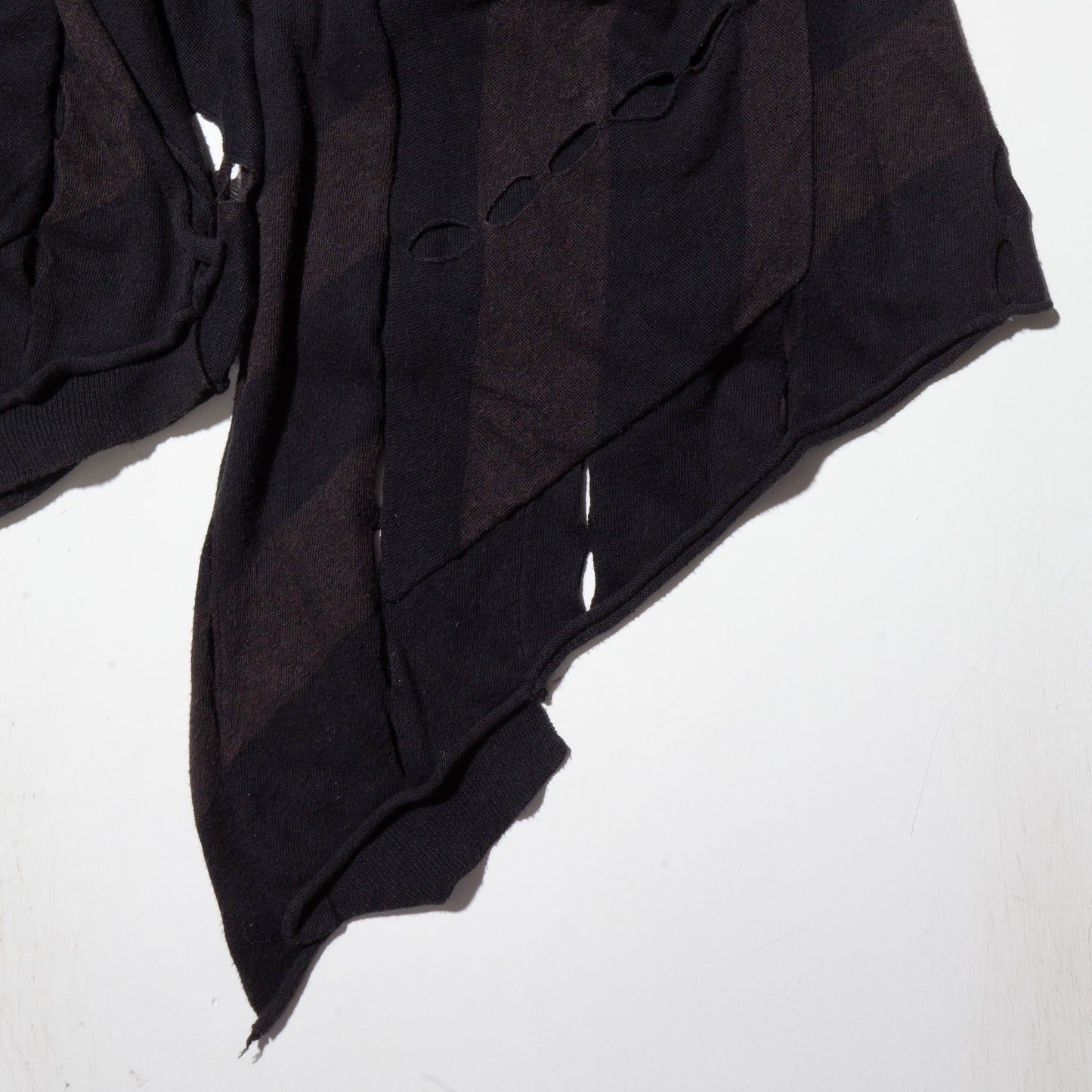 vintage allsaints border asymmetry cardigan
