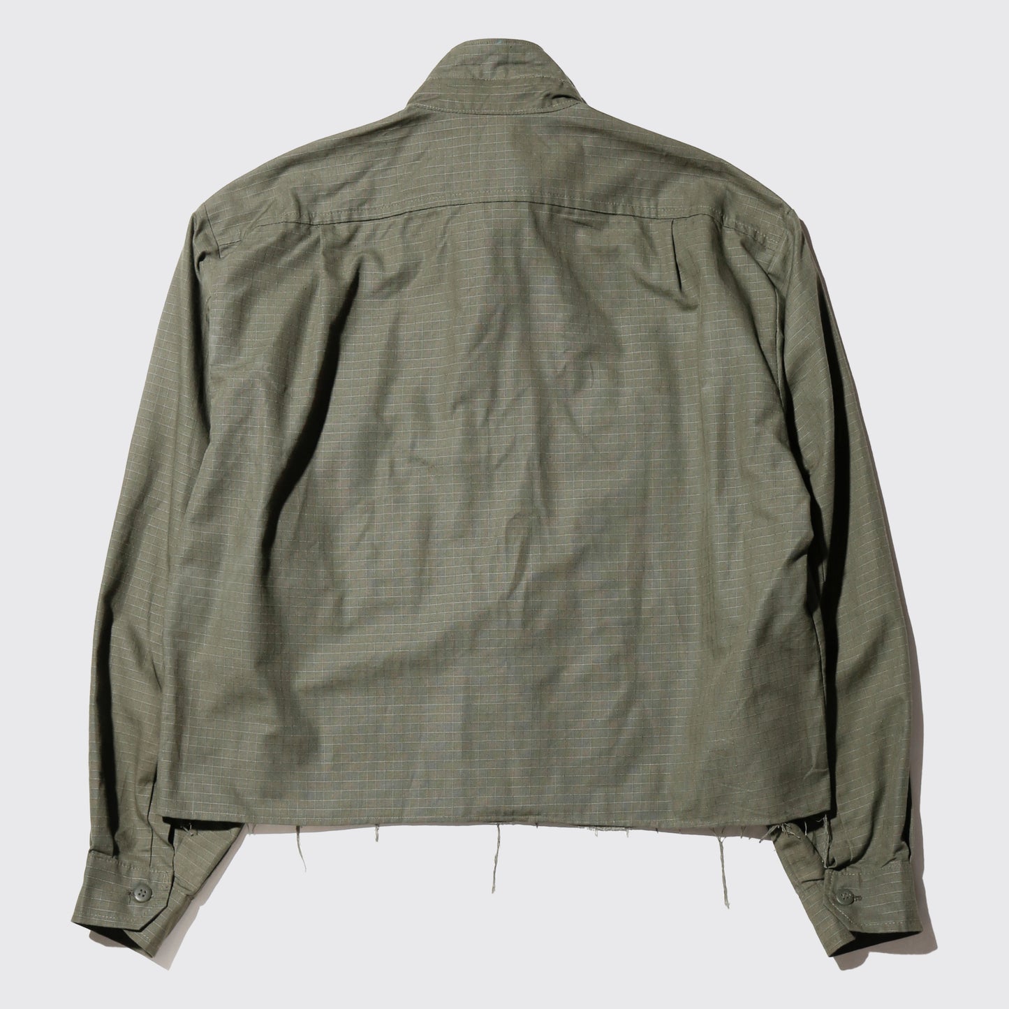 *one-off cropped bowtie field shirt