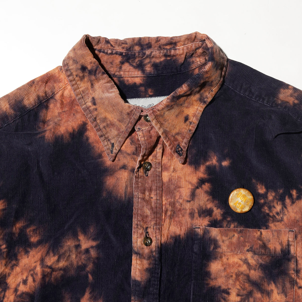vintage distressed corduroy shirt