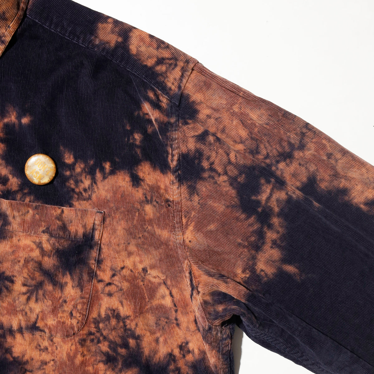vintage distressed corduroy shirt