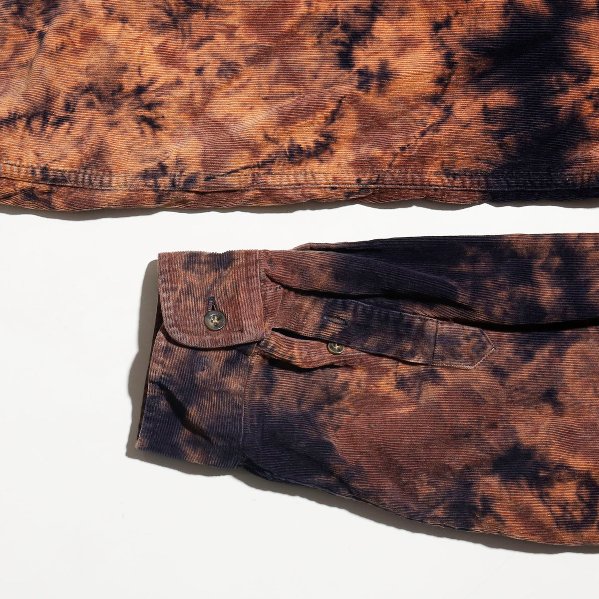vintage distressed corduroy shirt