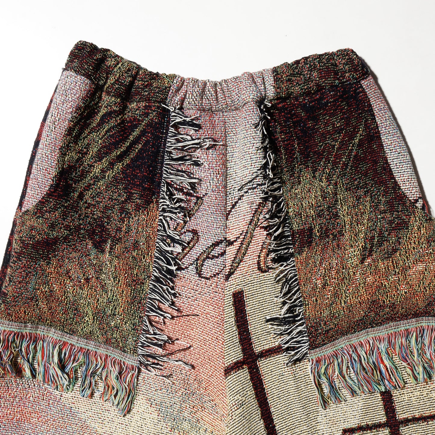 *one-off rug wide shorts
