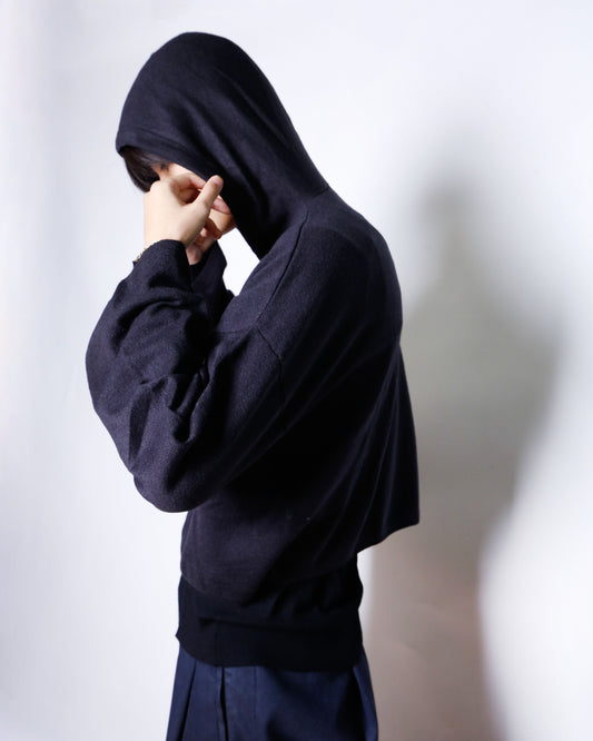 vintage 00's Calvin Klein jeans cropped knit hoodie