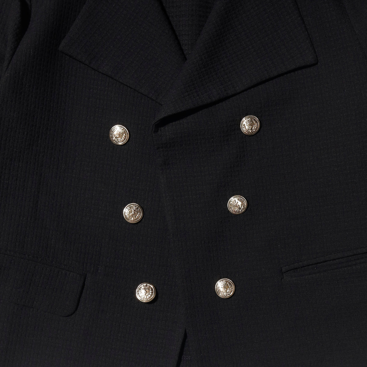 vintage calvin klein cropped officer jacket
