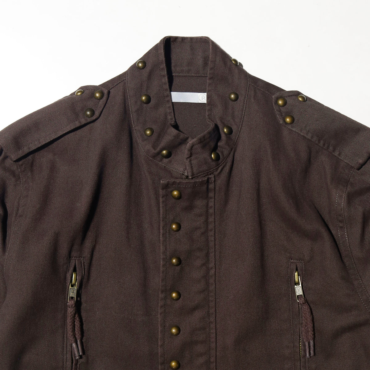 vintage studs piping field jacket