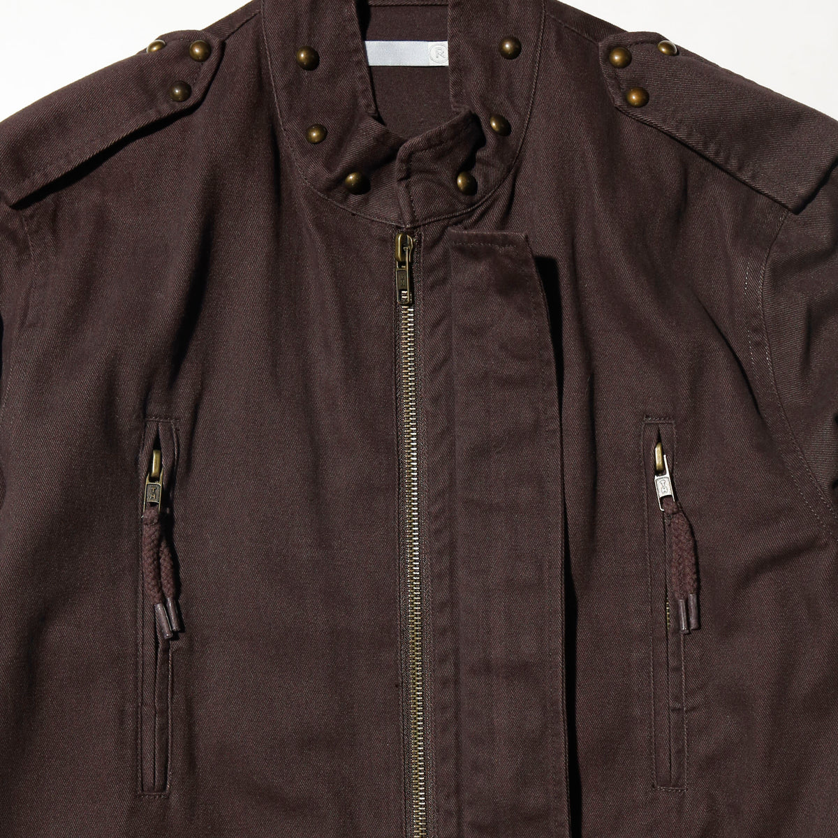 vintage studs piping field jacket