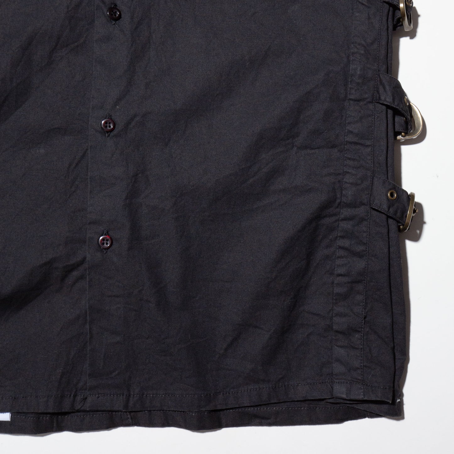 vintage bondage belted shirt
