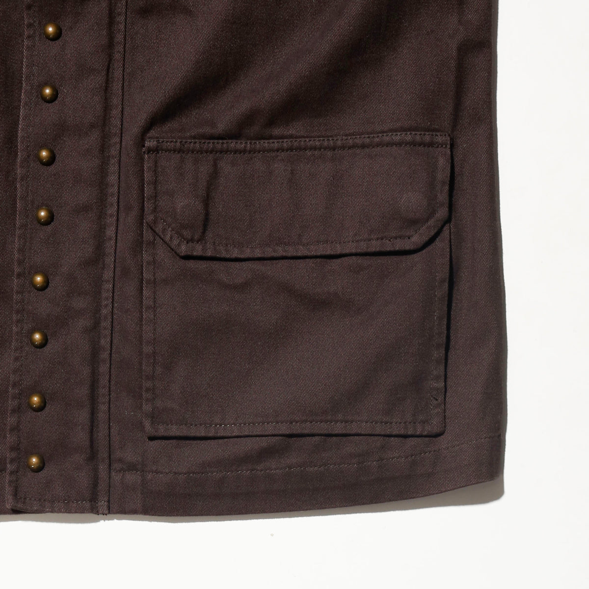 vintage studs piping field jacket