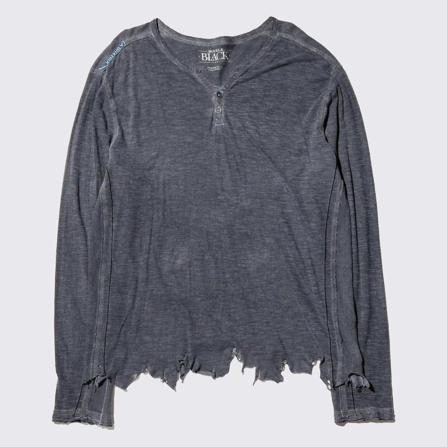 vintage broken henry neck cut sew