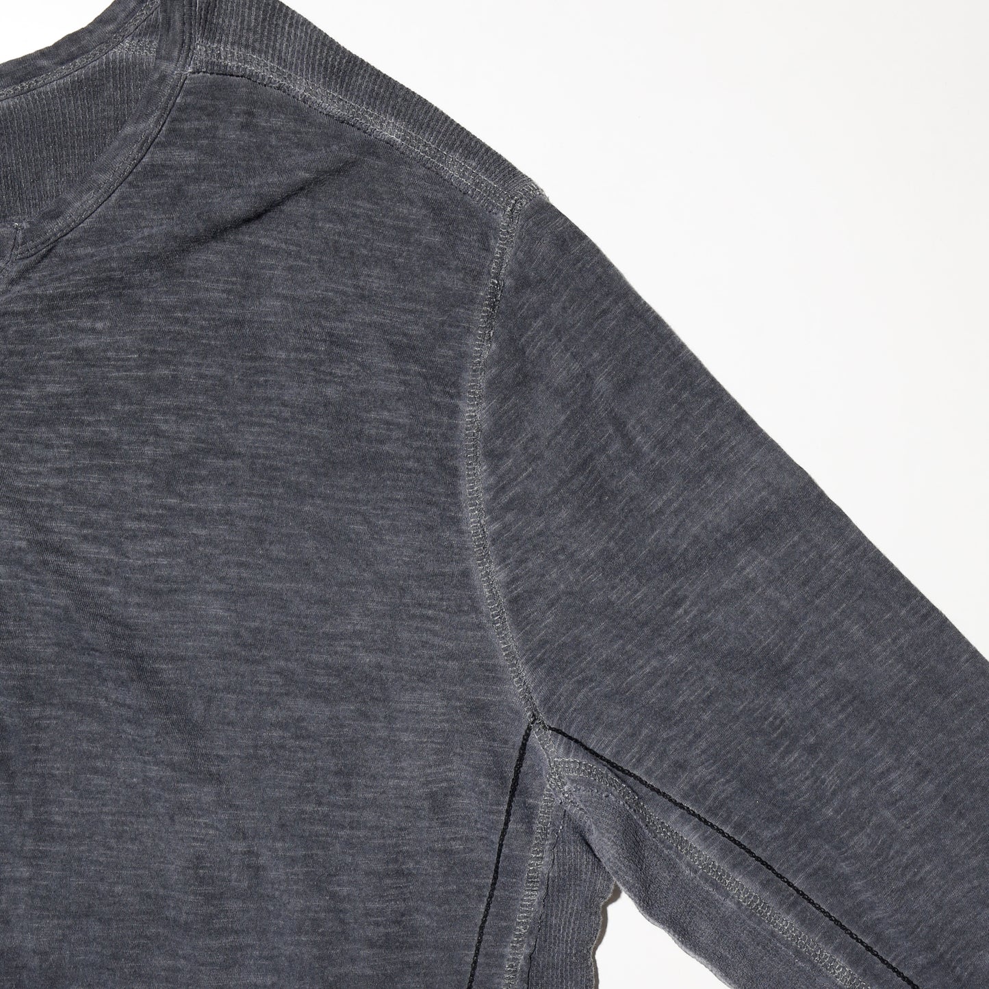 vintage broken henry neck cut sew